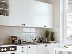 Miniaturka 1 - Plafon Avimena 24 W na suficie jasnej kuchni