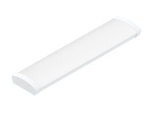 Miniaturka 6 - Biały plafon liniowy Batten Flat P 600 LED 65 cm – widok frontu