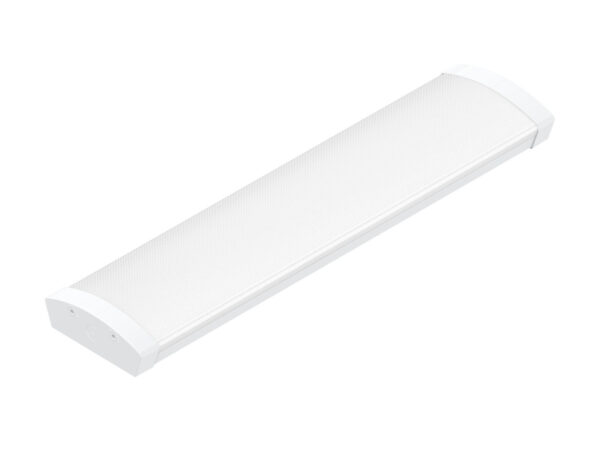Biały plafon liniowy Batten Flat P 600 LED 65 cm – widok frontu