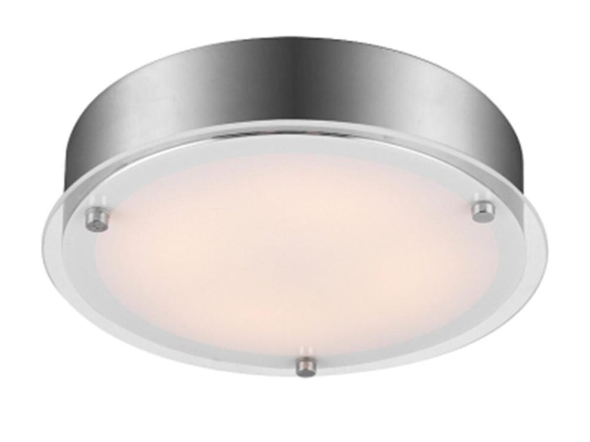 Plafon Caledora satynowy okrągły 33 cm LED 18 W