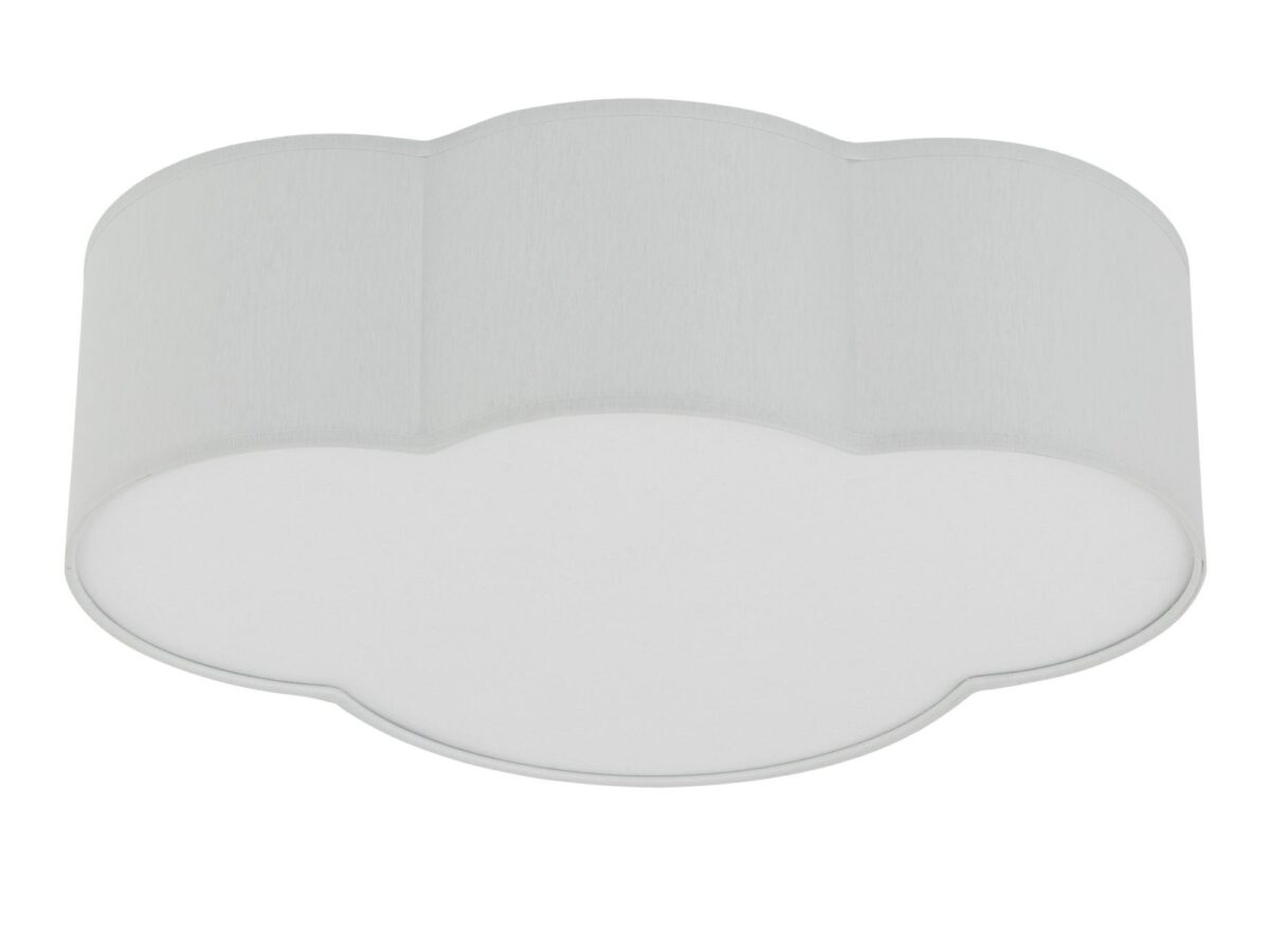 Plafon Cloud Mini 2-punktowy z tkaninowymi abażurami 43 cm