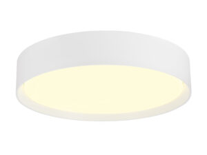 Miniaturka 1 - Biały plafon Decona 30 LED Ø 30 cm na białym tle
