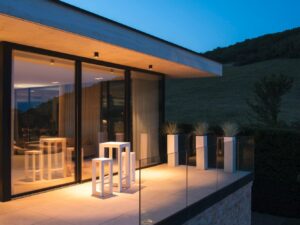 Miniaturka 7 - Enola Round M zewnętrzny plafon w aranżacji