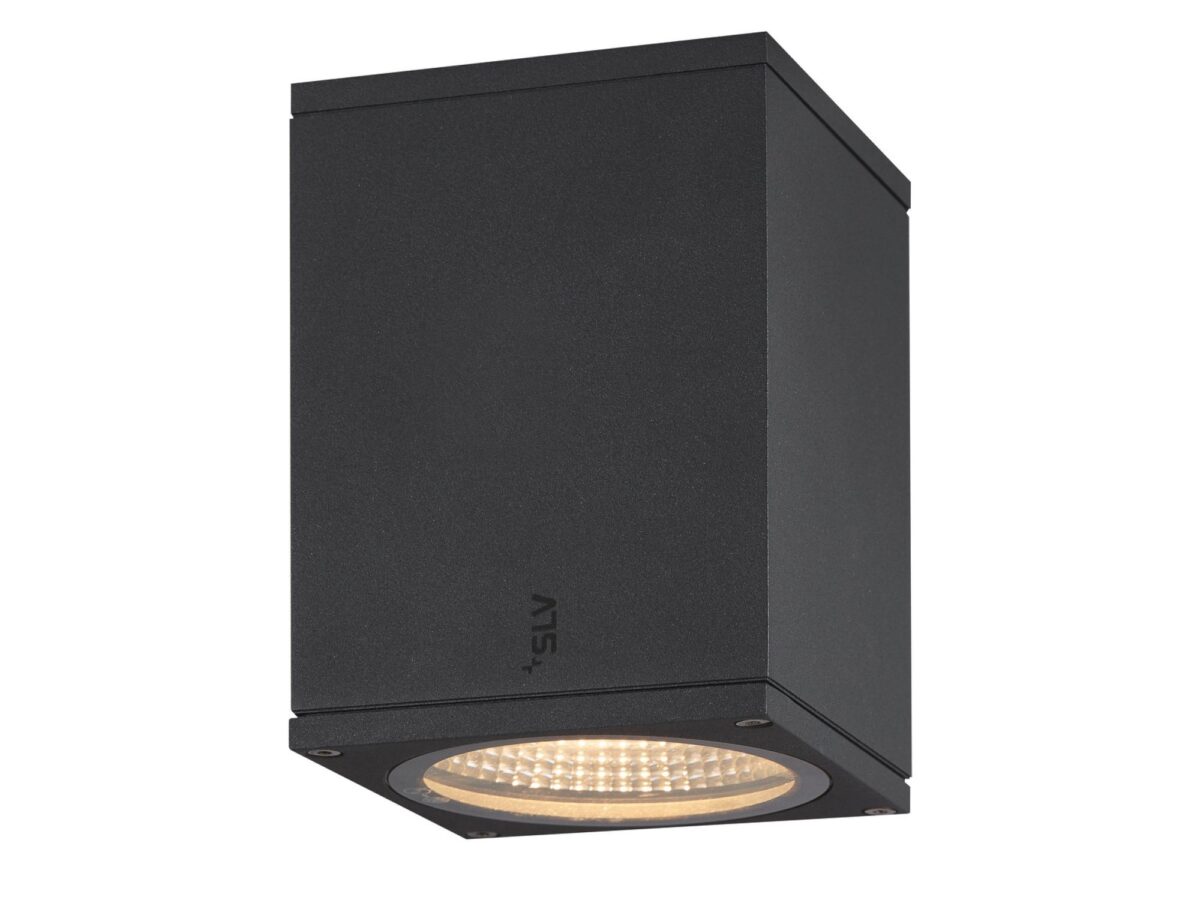 Plafon zewnętrzny Enola Square LED CCT IP65 antracyt