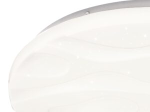 Miniaturka 2 - Zbliżenie efektu sky na białym plafonie LED Isovora