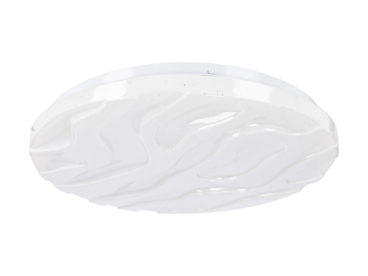 Plafon LED Isovora biały 29 cm, efekt sky 15 W