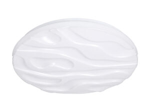 Miniaturka 4 - Plafon LED Isovora 38,5 cm z białym falistym dyfuzorem