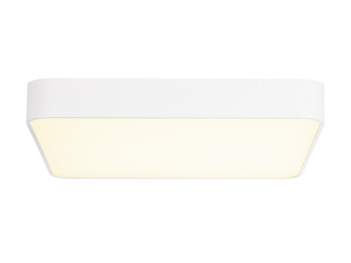 Plafon kwadratowy Medo 60 LED 3000 K 60 cm biały
