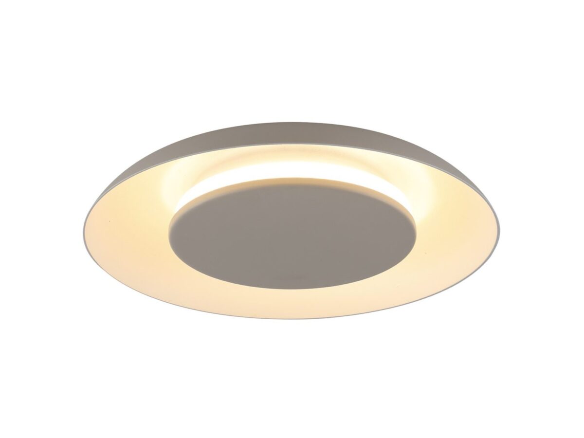 Plafon LED CCT 30 W 40 cm z przełączaną barwą beżowy