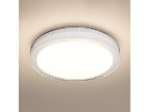 Miniaturka 2 - Plafon LED Elerina 38 cm w aranżacji – ujęcie 1