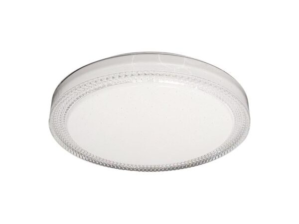 Plafon LED Elerina 38 cm na białym tle