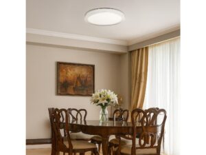 Miniaturka 10 - Plafon LED Elerina 48 cm w aranżacji – ujęcie 4