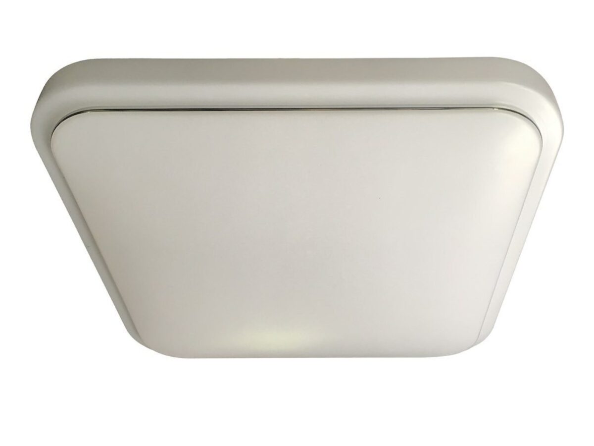 Plafon LED Elvama kwadratowy biały IP44