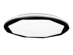 Miniaturka 1 - Plafon LED Emirona czarny z białym wypełnieniem