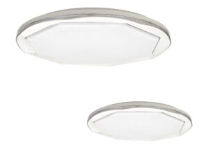 Miniaturka 4 - Plafon LED Emirona metaliczny 48 cm widok produktu