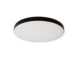 Miniaturka 3 - Czarny plafon Emitira LED 36 W o średnicy 50 cm, cały produkt na białym tle