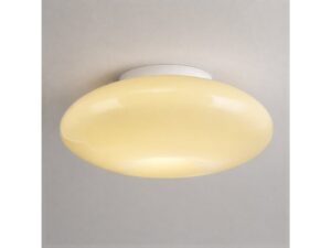 Miniaturka 3 - Beżowy plafon LED Felamo z mleczną osłoną na suficie