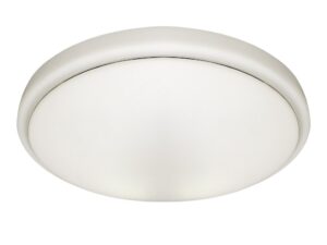 Miniaturka 2 - Plafon LED Larilo biały, średnica 26 cm, front oprawy na białym tle