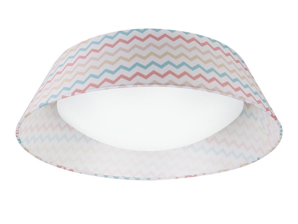 Plafon LED Mirela 45 cm pastelowy 6500 K