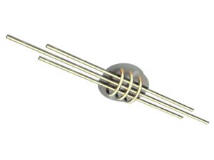 Miniaturka 3 - Plafon LED Omivino w kolorze niklu satynowego na jasnym tle
