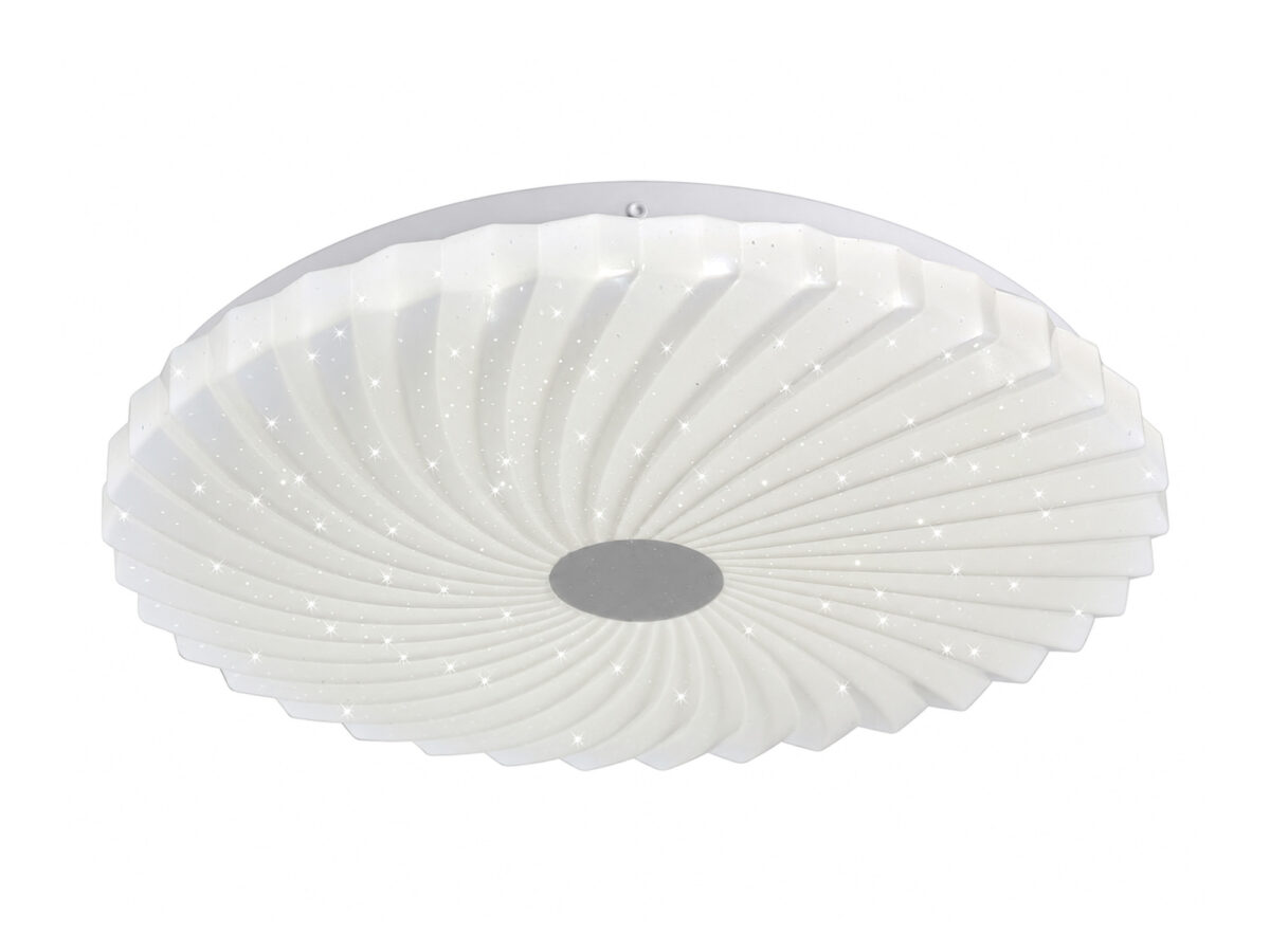 Plafon LED Salisino 48,5 cm biały 60 W z pilotem
