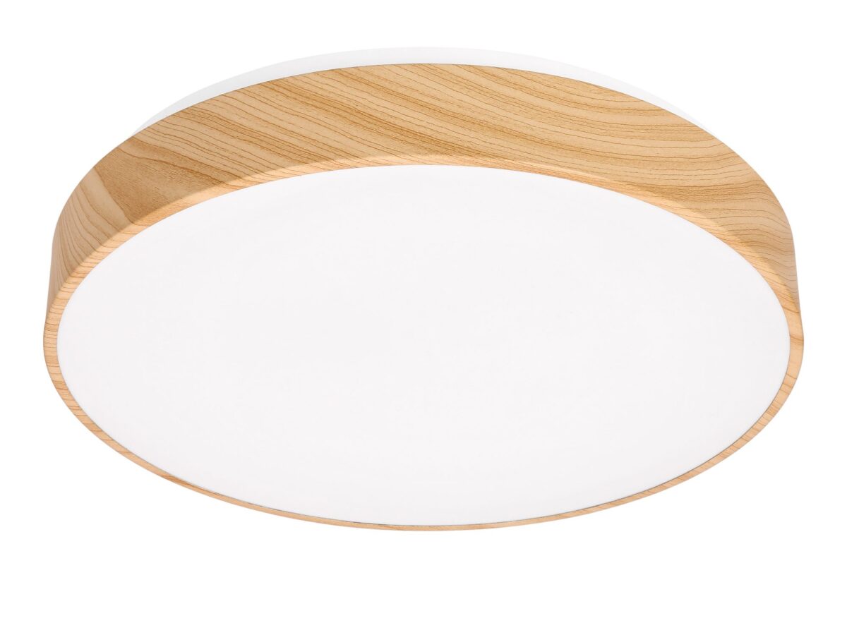 Plafon LED Velidino 38 cm 24 W biały z pilotem