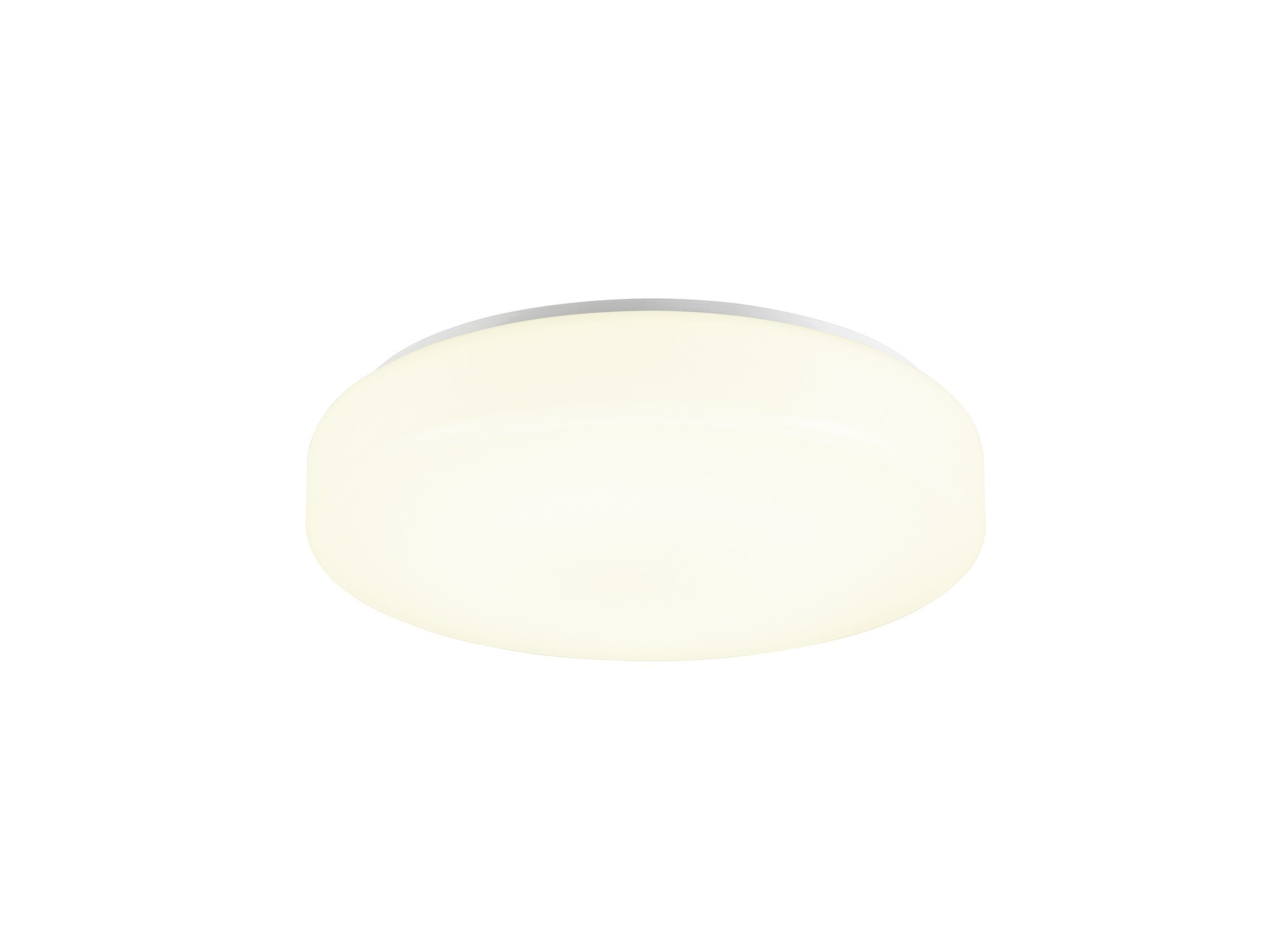 Detal białej i mlecznej oprawy Lipsy 2.0 40 DRUM LED