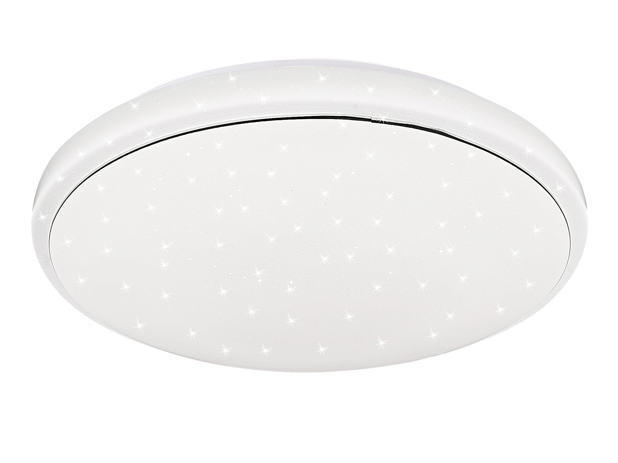 Plafon LED Lumirino biały IP20, okrągła oprawa na jasnym tle