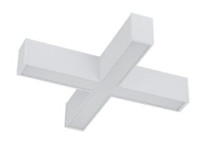 Miniaturka 1 - Biały plafon Luxe Pro Łącznik X na jasnym tle