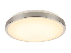 Miniaturka 2 - Plafon Marona LED szary, okrągła oprawa sufitowa na białym tle