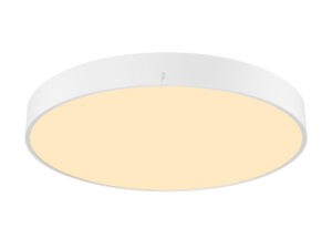 Miniaturka 1 - Biały plafon Medo 60 LED IP50 z okrągłym dyfuzorem
