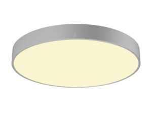Miniaturka 2 - Szary plafon Medo 60 LED IP50 na białym tle