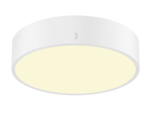 Miniaturka 1 - Biały plafon Medo Pro LED 28 cm, pełna oprawa na białym tle