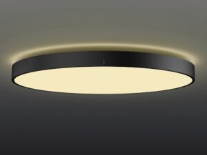 Miniaturka 7 - Plafon Medo Pro 90 LED 74 W Ø 90 cm czarny/biały w aranżacji wnętrza 7