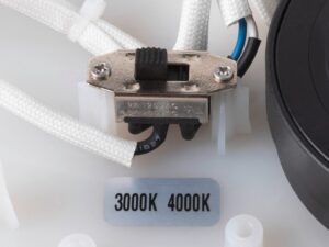 Miniaturka 9 - Plafon Medo Pro 90 LED 74 W Ø 90 cm czarny/biały – zdjęcie 10