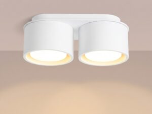 Miniaturka 2 - Dwupunktowy plafon Modessa 21 cm – zdjęcie 3