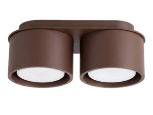 Miniaturka 18 - Dwupunktowy plafon Modessa 21 cm brązowy