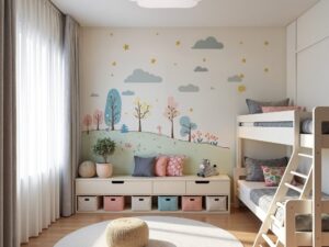 Miniaturka 3 - Złoto-biały plafon Neverela w dodatkowej aranżacji