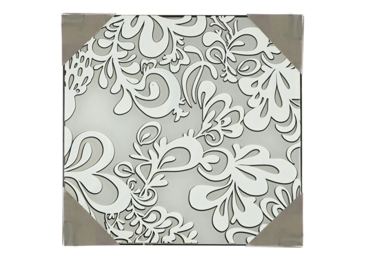 Plafon Novitio 30 × 30 cm szklany 2 × E27