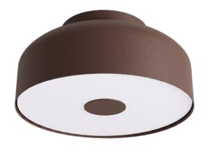 Miniaturka 7 - Plafon OMIRA brązowy na białym tle