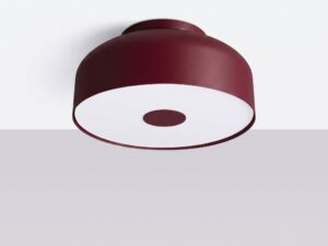 Miniaturka 1 - Plafon OMIRA burgund zamontowany na jasnym suficie