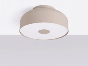 Miniaturka 1 - Plafon OMIRA taupe zamontowany na jasnym suficie