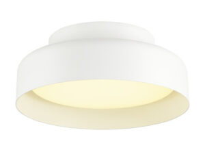 Miniaturka 4 - Plafon Ovana 30 biały LED, okrągła oprawa natynkowa na białym tle