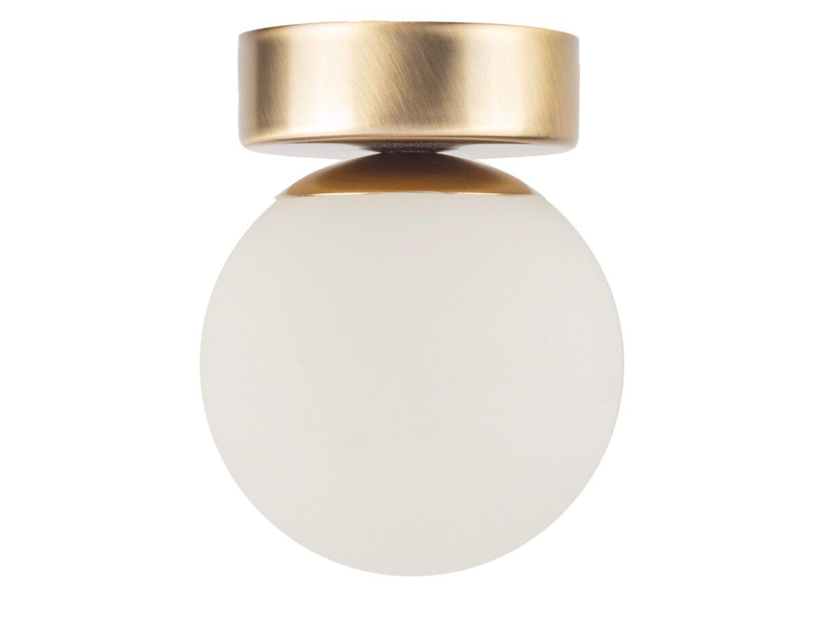 Plafon Perla Lux 1 1-punktowy G9 ze szklanym kloszem