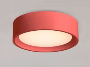 Miniaturka 2 - Gipsowy plafon Plastra LED, szczegół obudowy i kształtu