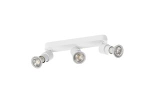 Miniaturka 1 - Lampa Puri 2.0 Basic biała, widok pod kątem, 3 oprawki GU10