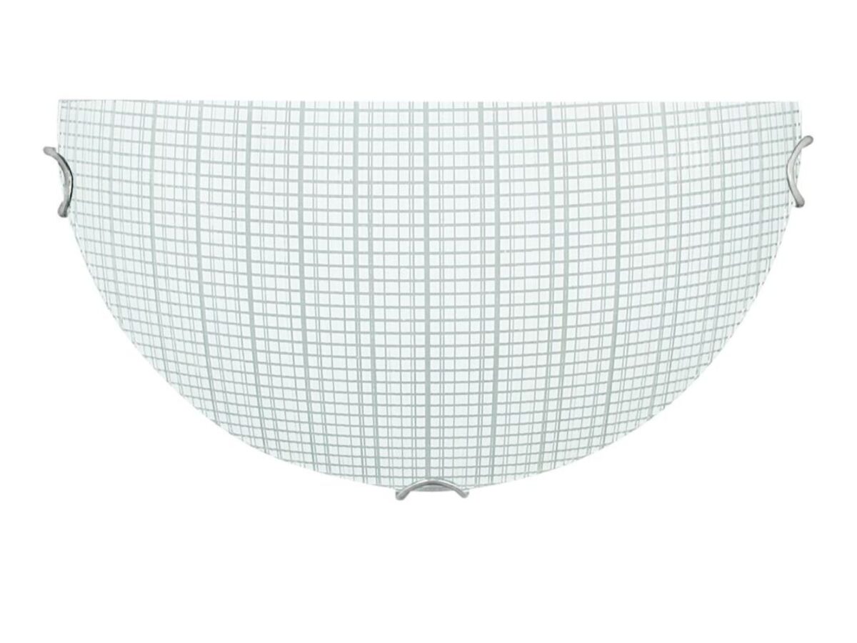 Plafon ścienny Ralisino 30 cm ze wzorem kraty E27
