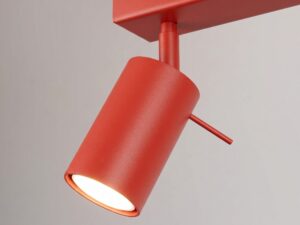 Miniaturka 59 - Plafon RING 3 czerwony – detal 2