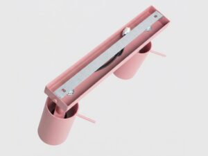 Miniaturka 38 - Plafon RING 3 różowy – detal 1
