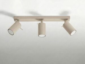 Miniaturka 27 - Plafon RING 3 taupe zamontowany w jasnym wnętrzu